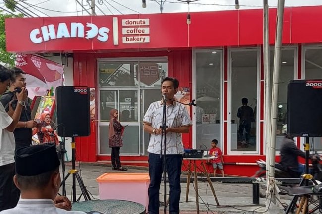 Kreasi Anak Muda Kreatif, Chands Donuts  Hadir di Kota Solok