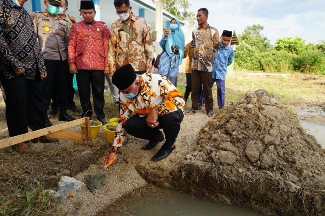 Luncurkan Program Green School, SIT Islam Cendekia Kamang Baru Sijunjung Bangun Gedung SMPIT