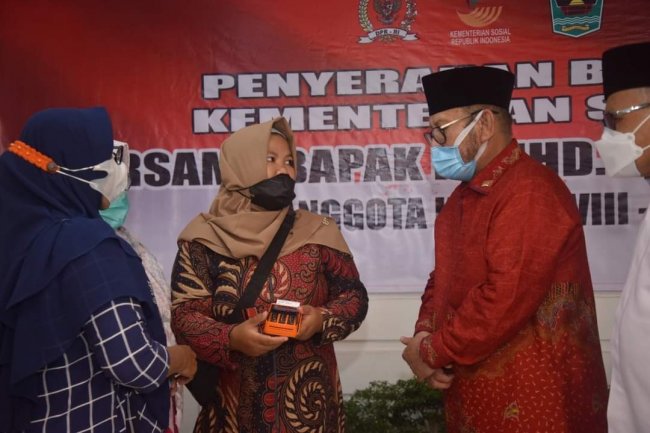 Bantuan Kemensos Untuk Kota  Sawahlunto Capai Rp 2 M