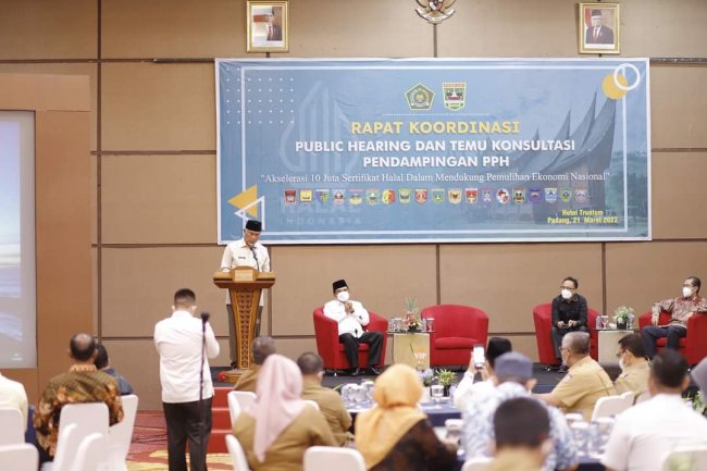 Dari 600 Ribu UMK di Sumbar Baru 665 Tersertifikasi Halal 