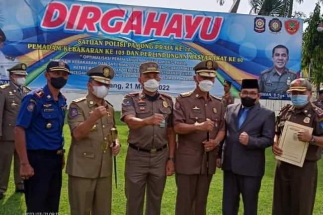 Satpol PP dan Damkar Sawahlunto Terbaik Di Sumatera Barat 