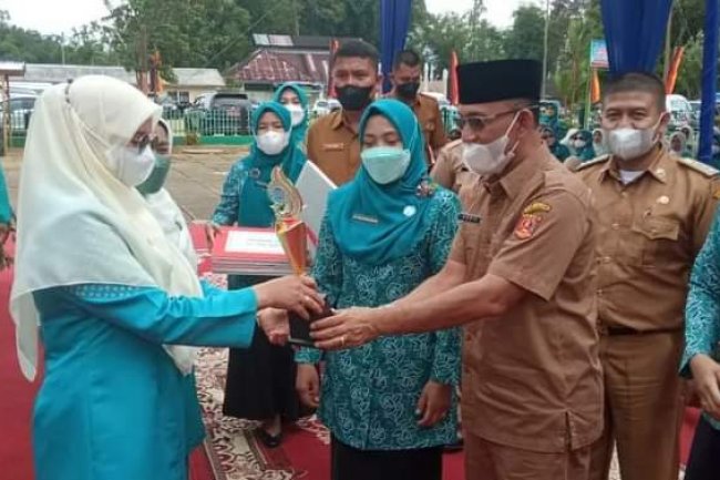 Bupati Agam Canangkan Bulan Bhakti Dasawisma dan BBGRM Tahun 2022 