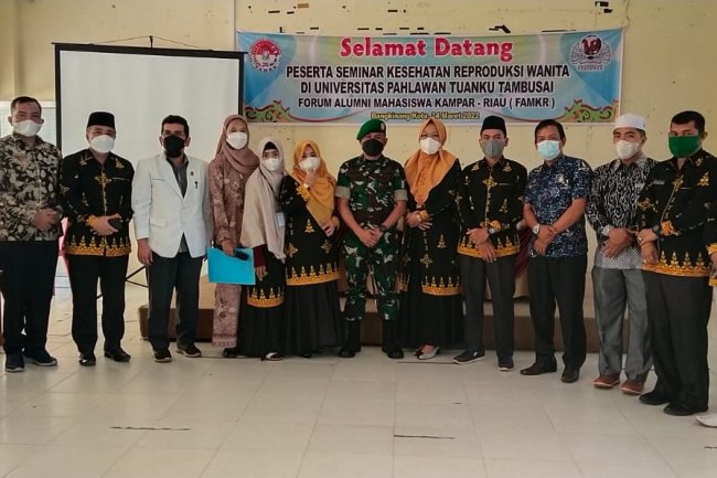 Dibuka Dandim 0301/KPR, FAMKR Gelar Seminar Kesehatan Reproduksi Wanita