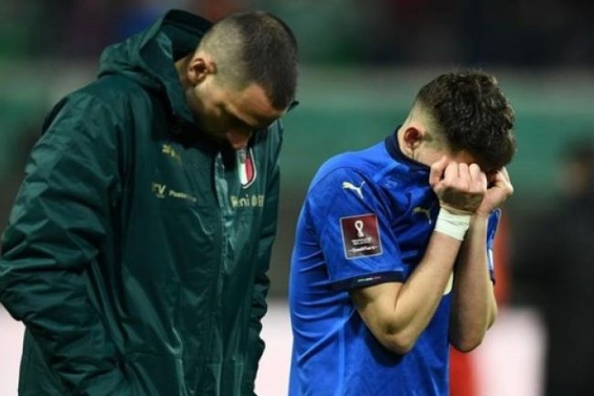 Kejutan, Makedonia Utara Hentikan Langkah Italia Mentas di  Piala Dunia 2022  Qatar