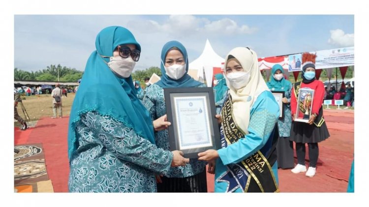 Dasawisma Nagari Tigo Jangko Tanah Datar Juara I Tingkat  Sumatera Barat