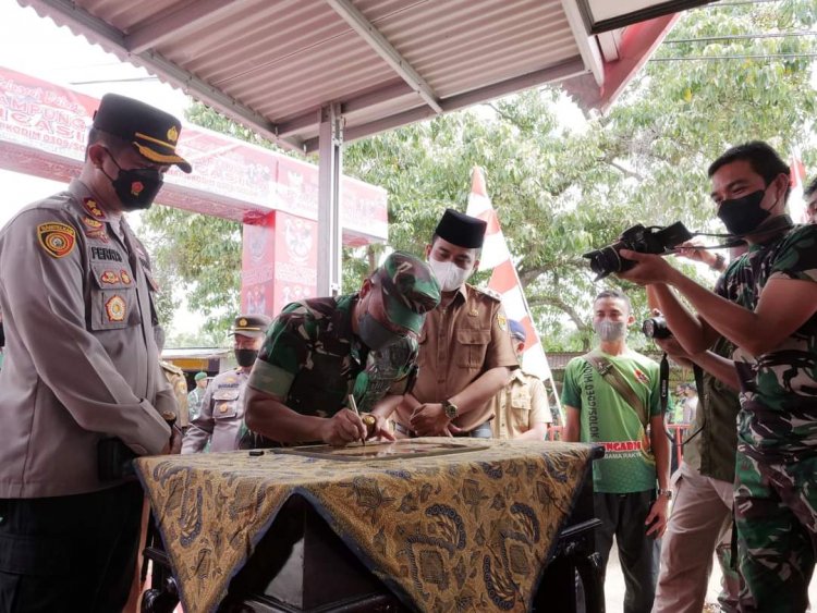 Gurun Bagan Kampung Pancasila Binaan Kodim 0309/Solok