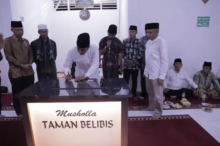 Empat Bekal Akhirat Di Peresmian Mushalla Taman Belibis
