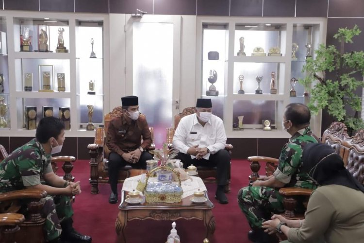 Kepala RST Tingkat IV Solok Temui Wali Kota Solok