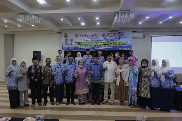 FGD Evaluasi Pengembangan Industri Kecil dan Menengah di Kota Solok