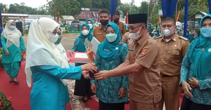 Bupati Agam Canangkan Bulan Bhakti Dasawisma dan BBGRM Tahun 2022 