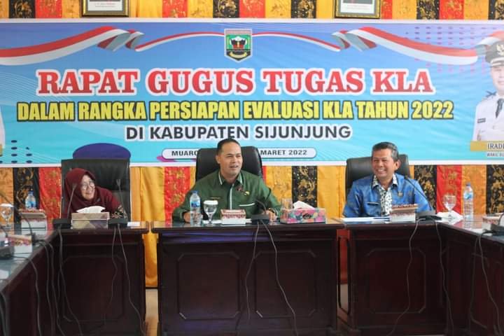 Kabupaten Layak Anak Prediket Madya Target Sijunjung