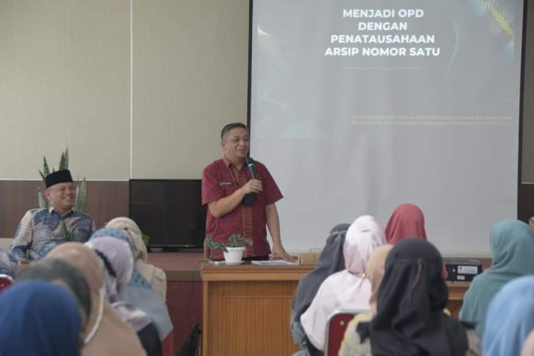 Pengelola Arsip Kota Solok Orientasi Kearsipan Ke Kota Padang Panjang