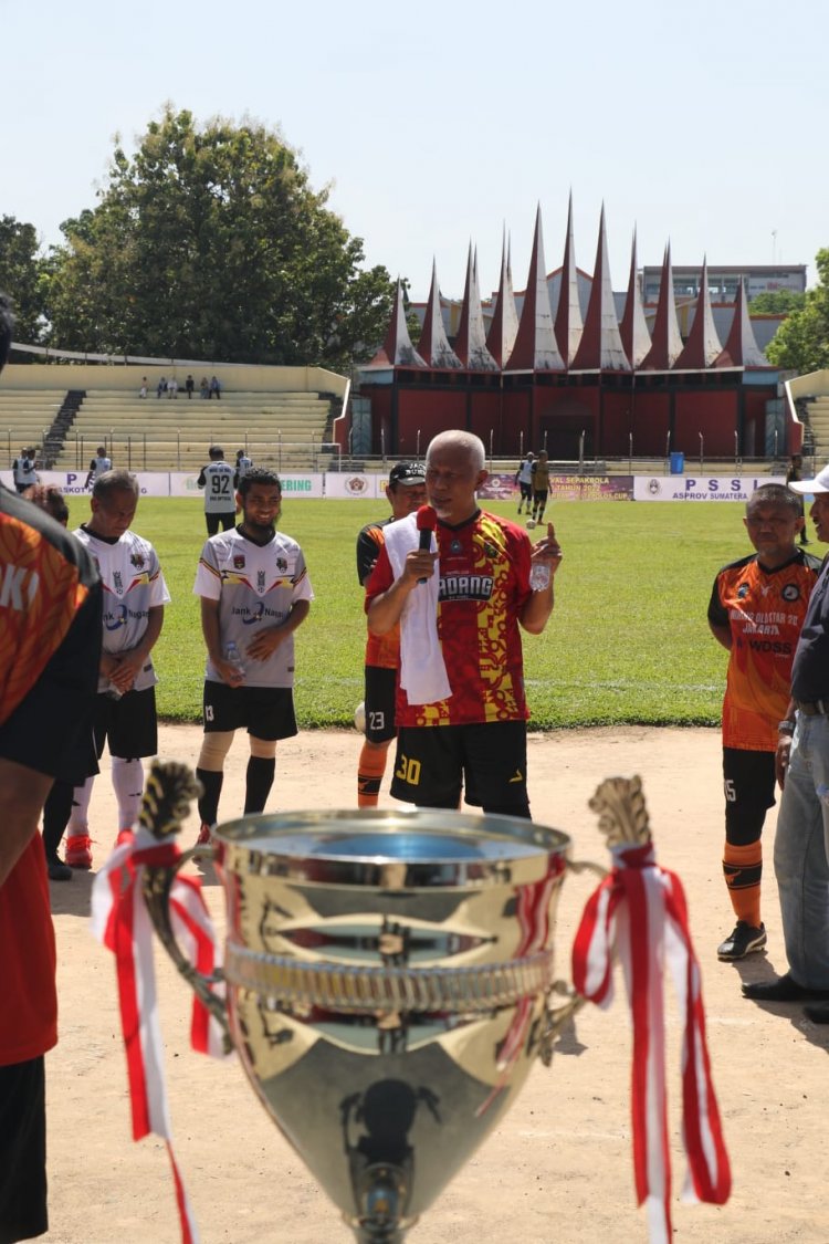 Di buka Gubernur Mahyeldi Minang Old Star 20 Indonesia U-50 Mempertemukan 5 Tim
