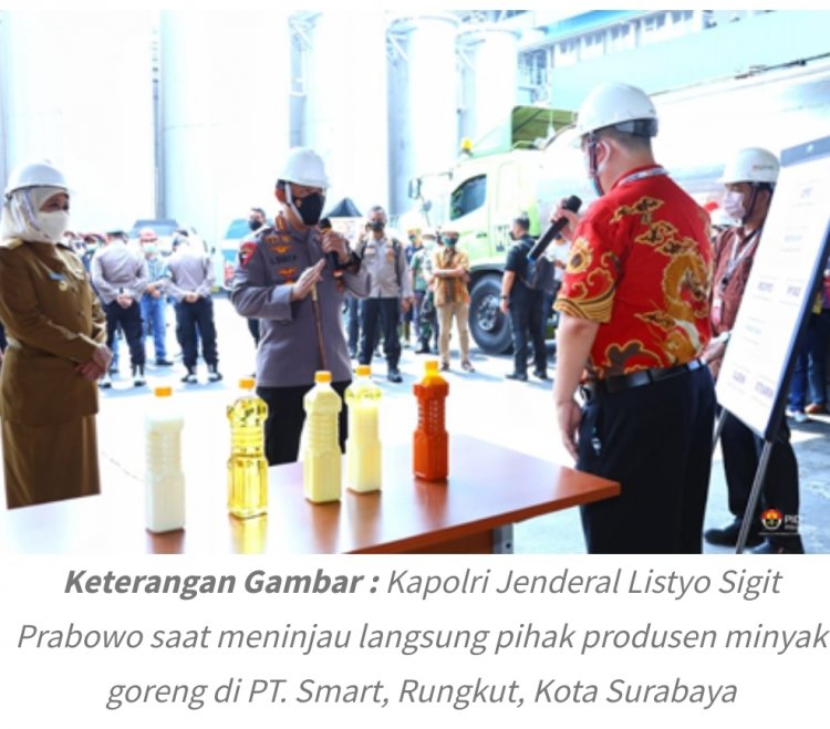 Jelang Ramadhan Kapolri Instruksikan Cek Setiap Hari Ketersediaan Minyak Goreng Di Pasar 