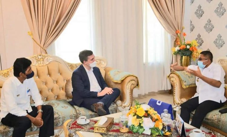 Utusan Kedubes Australia, Bahas Percepatan Realisasi Kerjasama Sister City Padang-Fremantle Dengan Wako Hendri Septa