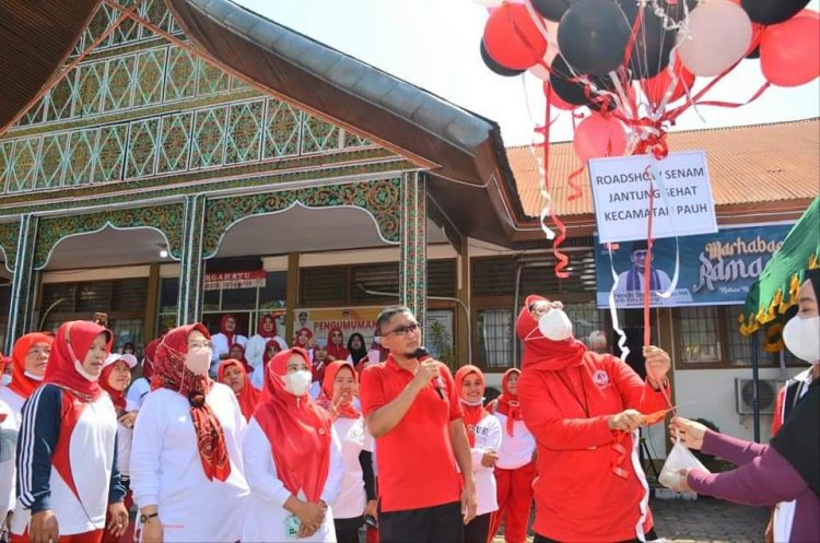  Yayasan Jantung Indonesia Kota Padang Selenggarakan Senam Setiap Rabu