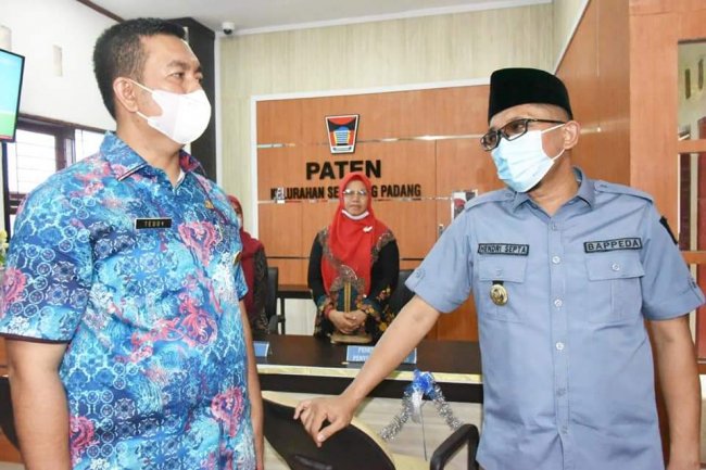 Kantor Lurah Seberang Padang Miliki Paten, Wako Hendri Septa: Semoga Kinerja dan Pelayanan Semakin Prima
