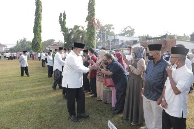 Sambut Ramadhan Pemko Solok Gelar Apel Gabungan 