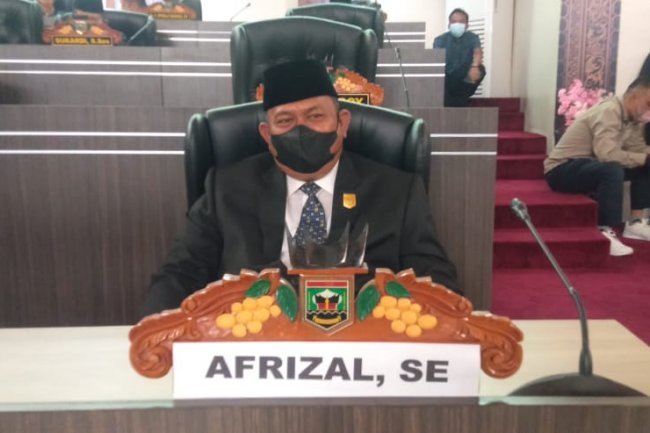 Afrizal Dilantik Sebagai PAW Anggota DPRD Kabupaten Sijunjung