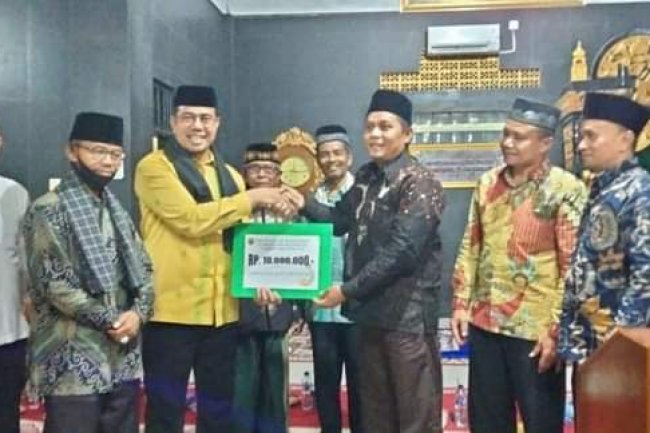 TSR IX Sijunjung Kujungi Masjid Jami' Amaliyah Nagari Pamuatan