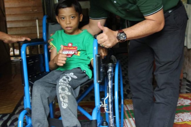 Kursi Roda Pandika Alif Syaky