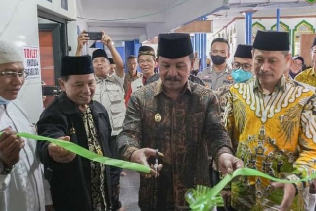 Wawako Asrul Resmikan Pemakaian Fasilitas Masjid Jami' Nurul Huda