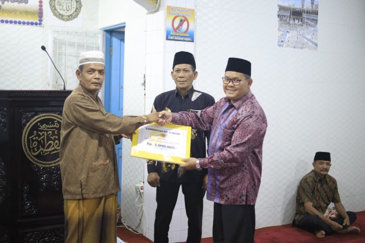 Safari Ramadhan, TSR XI Kota Solok Kunjungi Masjid Al Fitrah Sawah Aro, Kelurahan Tanjung Paku