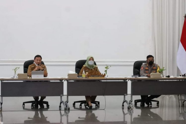 Pastikan Kesiapan Jelang Mudik Idul Fitri 1443 H, Pemprov Lampung Rapat Bersama Instansi Terkait 
