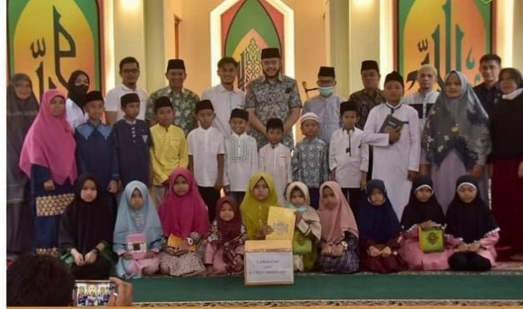 Diresmikan Wako Fadly Amran Rumah Tahfizh Gratis Karang Taruna Paus