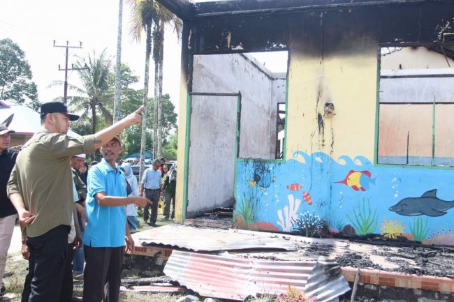 TK Teratai, Pos Yandu dan PAUD di Nagari Bukit Bual Sijujung di Lalap Sijago Merah