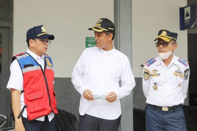 Wali Kota Pariaman Genius Umar Minta Ini ke Sesditjen Perkeretaapian Kemenhub