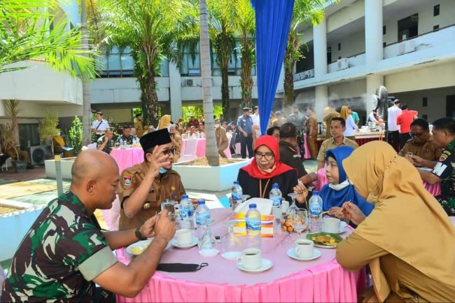 Jalin Kebersamaan Pemko Padang Gelar Halal Bihalal Bersama Forkompinda 