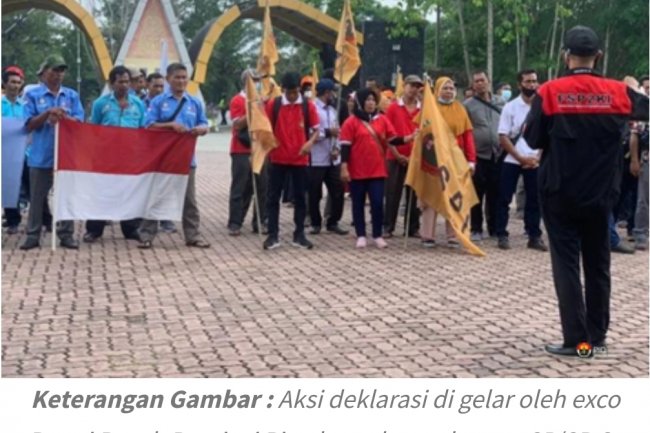  Aksi Deklarasi Damai Bertajuk MAY DAY FIESTA berjalan aman dan lancar
