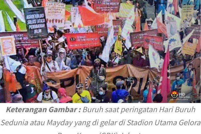 Buruh Apresiasi Polri, Mayday Fiesta di GBK Berjalan Lancar