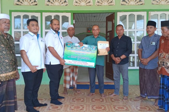  PT. Perkebunan Nusantara IV Madina Bantu Rehabilitasi Dua Masjid