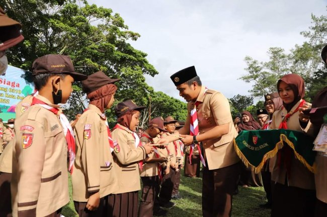 Pesta Siaga Kwarcab Pramuka Solok di Buka Wawako Ramadhani 