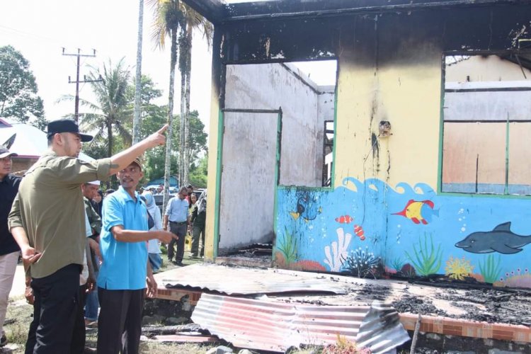 TK Teratai, Pos Yandu dan PAUD di Nagari Bukit Bual Sijujung di Lalap Sijago Merah