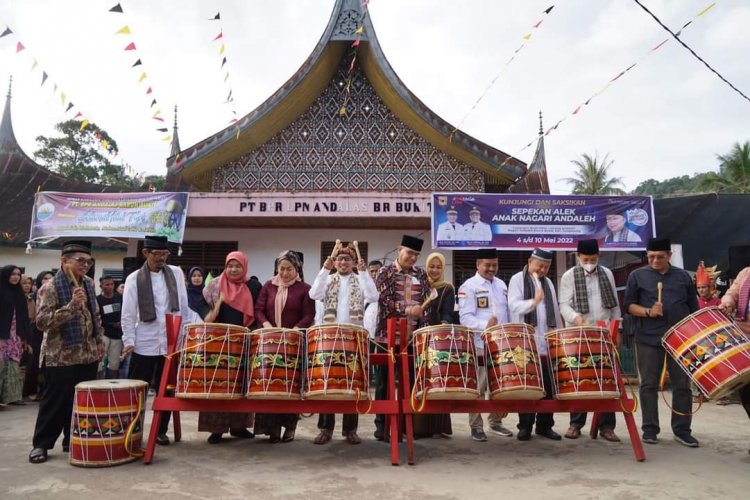 Ada Cimuntu di Sepekan Kesenian Alek Anak Nagari Andaleh Baruah Bukik Tahun 2022