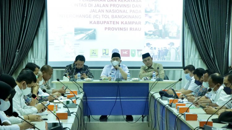 Bupati Kampar Jangan Sampai Ada Permasalahan Baru Akibat Berfungsinya Jalan Tol Pekanbaru Bangkinang 