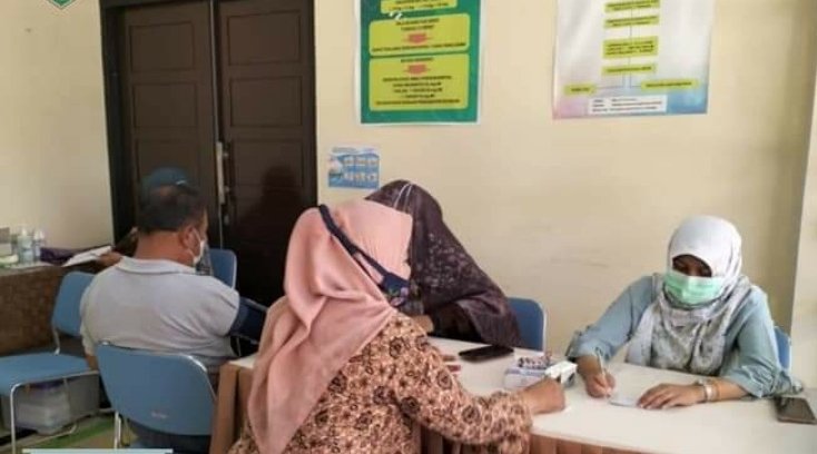 JCH Padang Panjang  Lakukan Vaksinasi Booster Sebagai Syarat Keberangkatan 