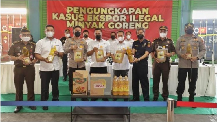 Polri Gagalkan 8 Kontainer Minyak Goreng Siap Ekspor ke Timor Leste