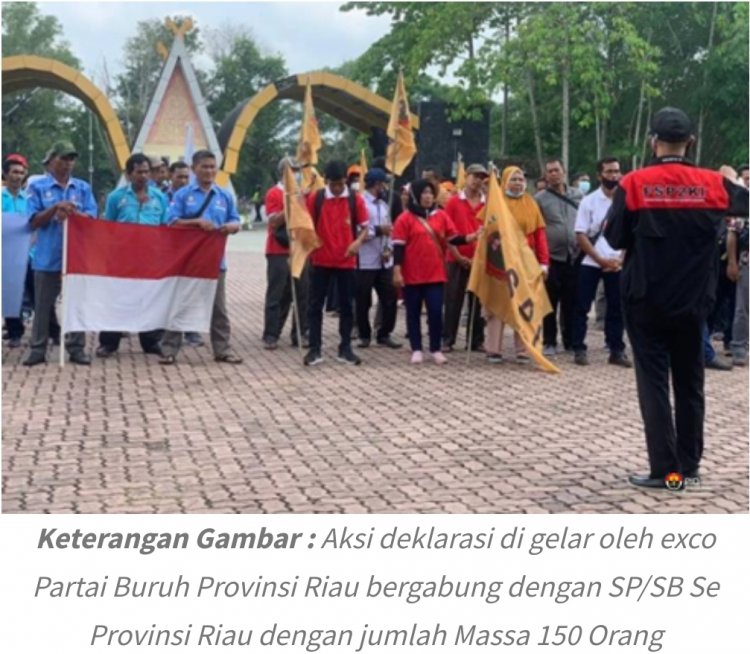  Aksi Deklarasi Damai Bertajuk MAY DAY FIESTA berjalan aman dan lancar