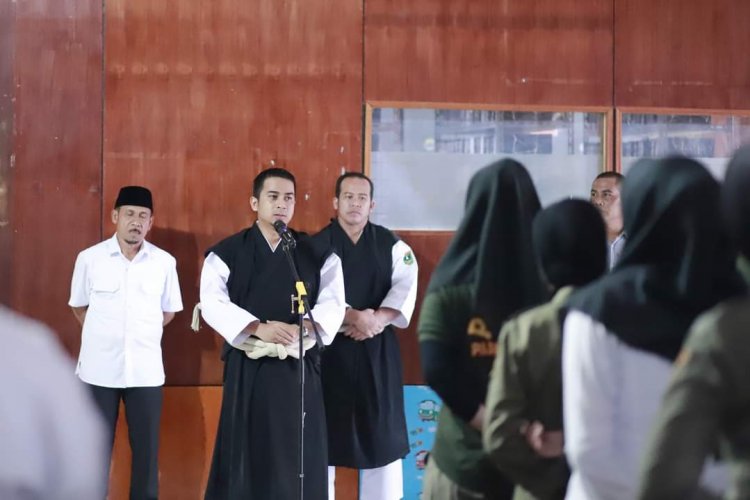 Wawako Ramadhani Resmikan Dojo Kempo Satpol PP Kota Solok 