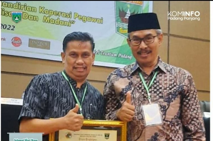 KPN Syariah Balai Kota Padang Panjang Koperasi Terbaik Tingkat Sumbar 