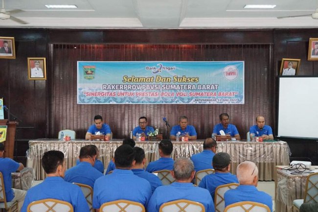 Raker PBVSI Sumbar Bahas Program Kerja 2022- 2023