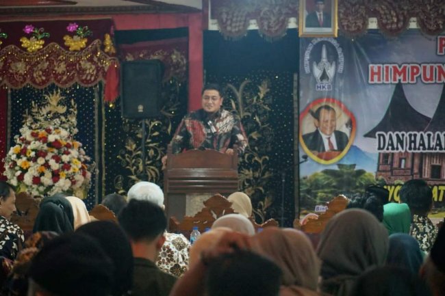 Wabup Tanah Datar  Richi Aprian : Perantau berperan strategis dalam pembangunan daerah