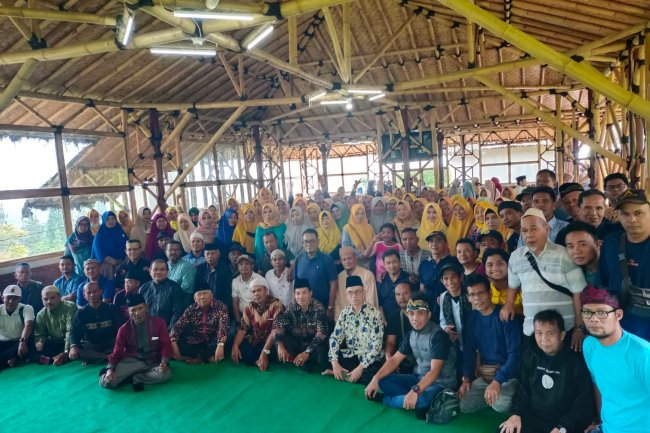 Family Gathering Warnai Halal bi Halal Perantau Nagari Tanjung Balik di Cisarua Bogor 