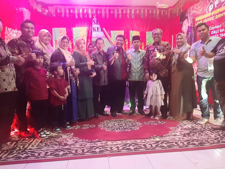 Hujan Warnai Malam Kenal Pamit Camat Kuranji 