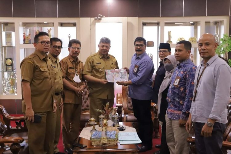 Tahapan Pilkada 2024 di Mulai, KPU Kota Solok Audiensi Dengan Wako Zul Elfian Umar