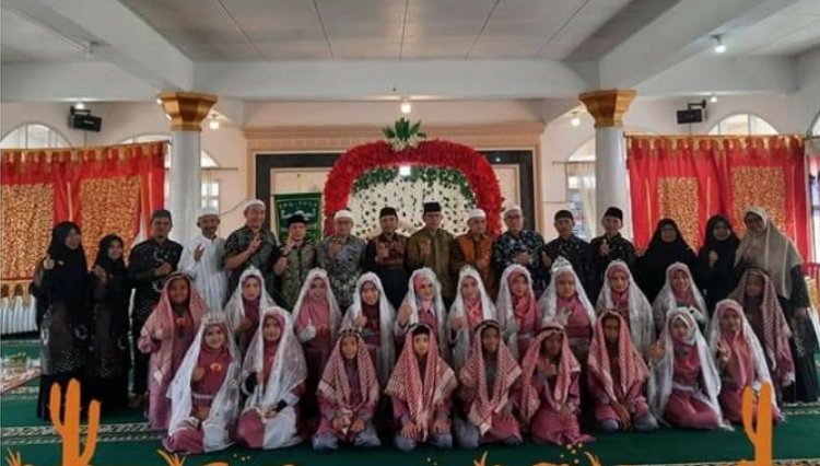 20 Santri TPQ/TPSQ Mesjid Tauhid Ikuti Khatam Al Qur’an
